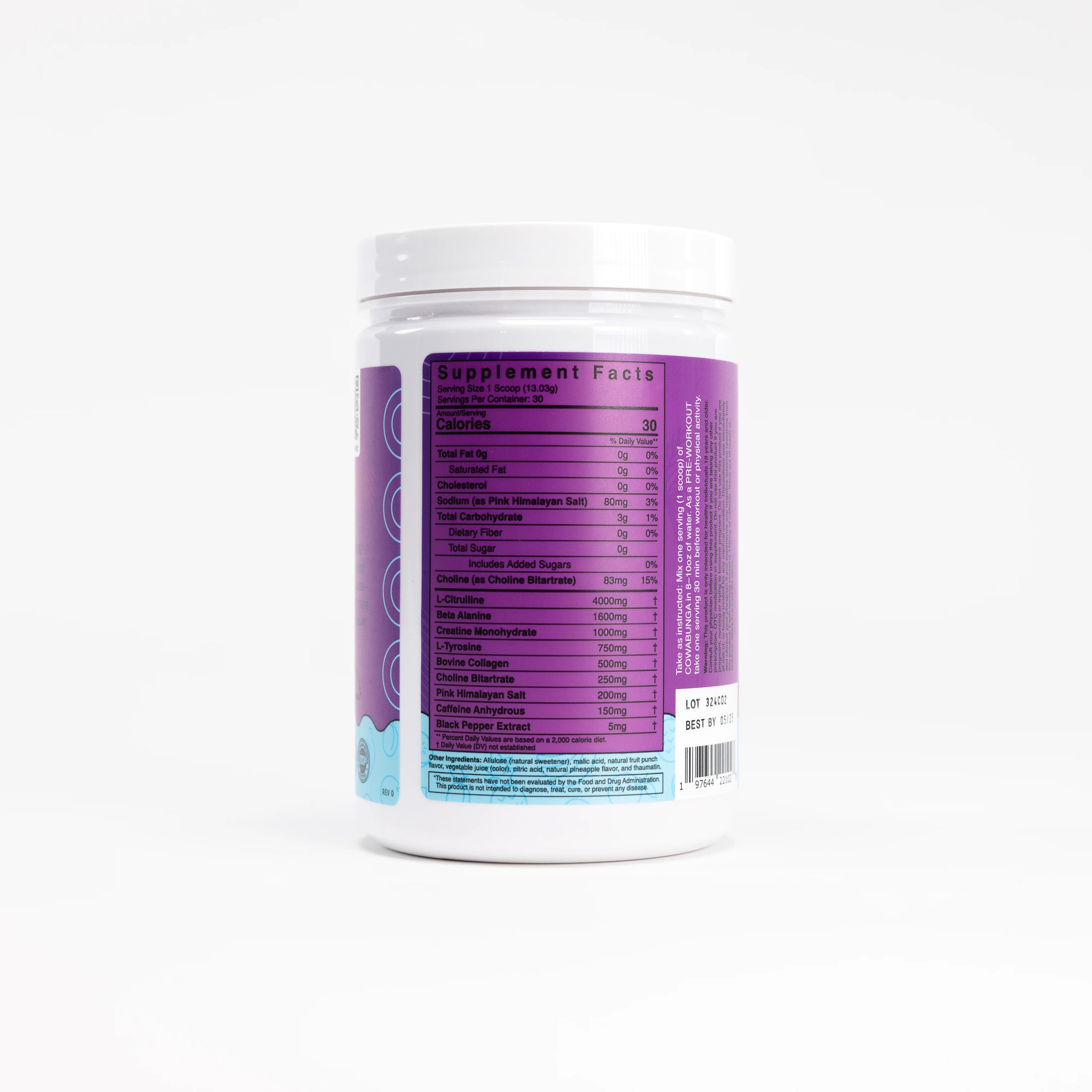 Bullfit Cowabunga Pre-Workout