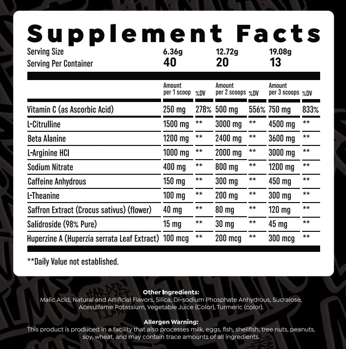 Signature Series Pre-Workout