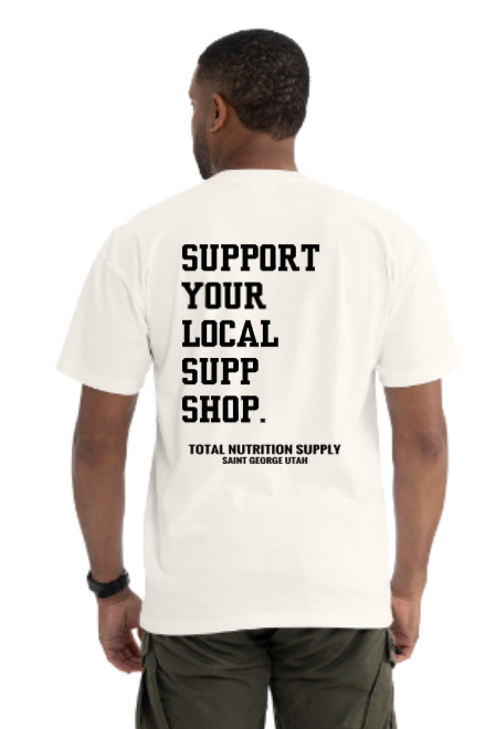 SUPPORT YOUR LOCAL SUPP SHOP HEAVY WEIGHT TEE