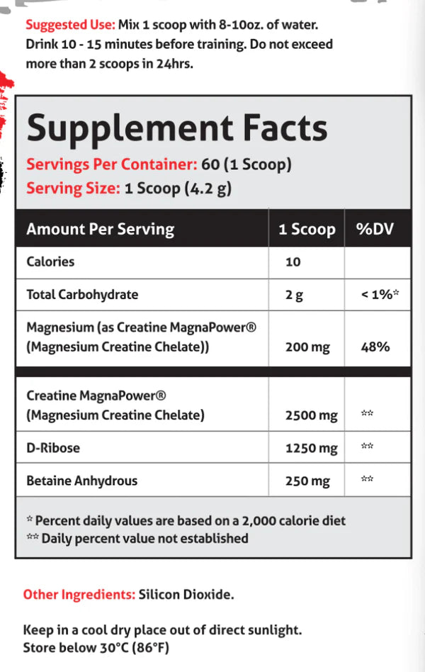Creatine Chaos (Unflavored)